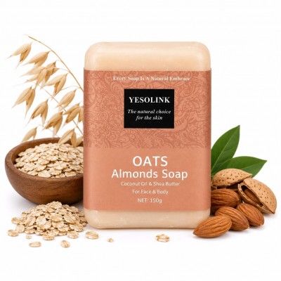 Savon à l’avoine et aux amandes