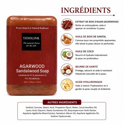 savon Agarwood Sandalwood