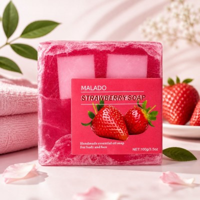 Malado strawberry soap