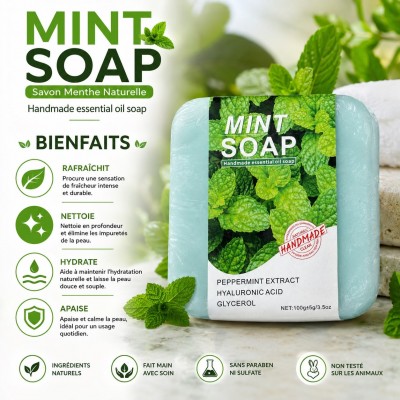 Savon à la menthe