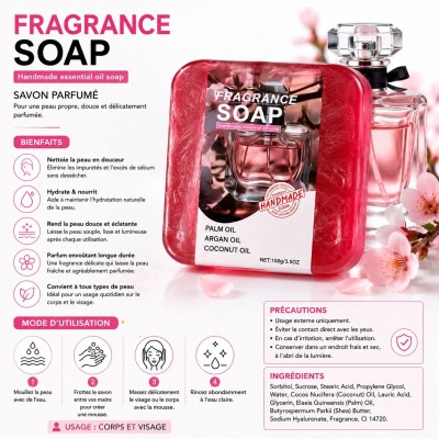 Savon parfumé