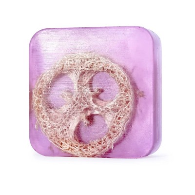 Lavender loofah soap
