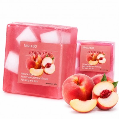 Savon à la Pêche Malado 100g | Visage & Corps