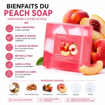 Savon à la pêche Malado