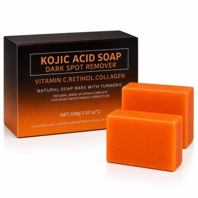 Pack 2 Savons Acide Kojique Anti-Taches | Vitamine C & Collagène