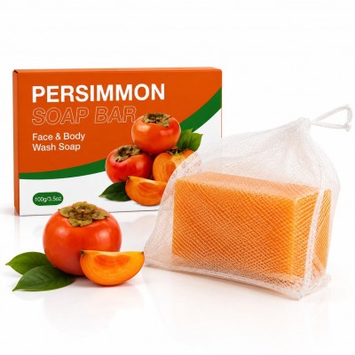 Savon au Kaki Persimmon 100g | Visage & Corps – Sénégal