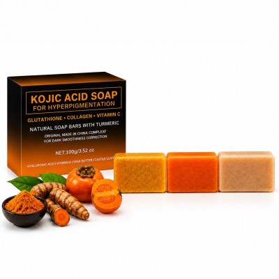 Kojic acid soap for hyperpigmentation