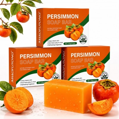 Savon au Kaki Persimmon 100g | Nettoyant Corps & Visage Sénégal