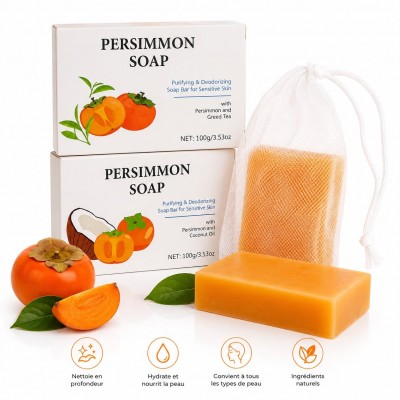 Savon Persimmon Peaux Sensibles 100g | Dakar Sénégal