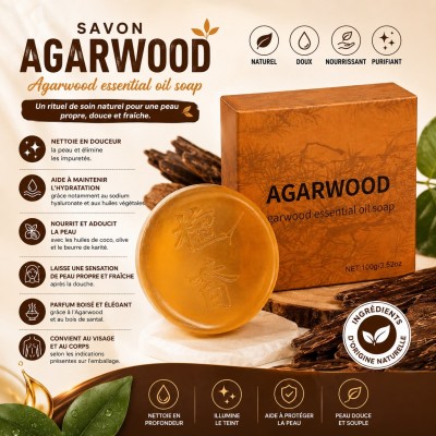 Savon Agarwood pour soin de la peau au Sénégal