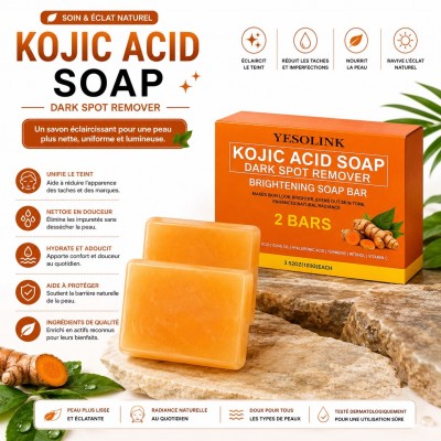 Savon à l’acide kojique anti-taches | Dakar Sénégal