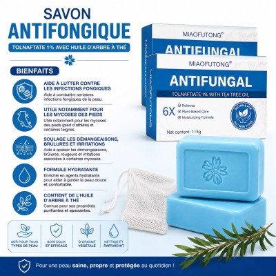 Antifungal Soap 1% Tolnaftate | Tea Tree Oil