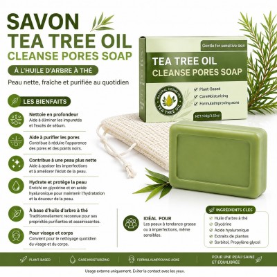 Tea tree oil soap