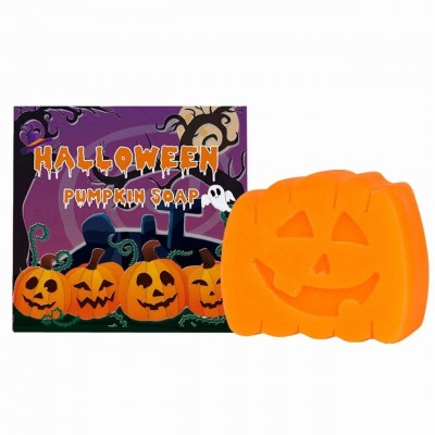 Halloween pumpkin soap in Senegal