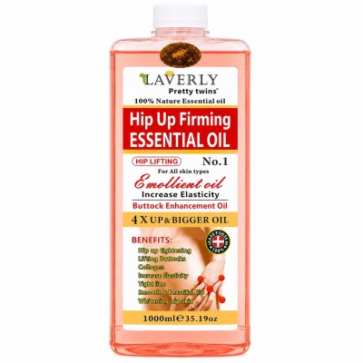 Huile Hip Up Raffermissante 1000 ml | Massage Hanches & Fessiers