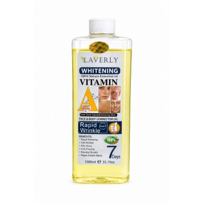 Huile Vitamine A Laverly 1000 ml | Soin Visage & Corps