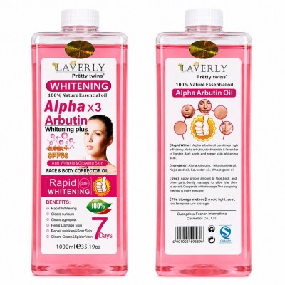 Laverly Alpha Arbutin x3 Oil for face and body 1000 ml