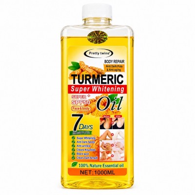 Huile de Curcuma Éclaircissante | Visage & Corps