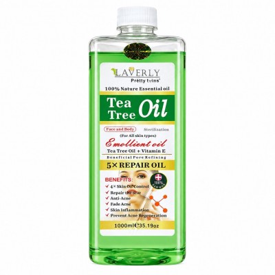 Huile Tea Tree Laveryl 1000 ml | Visage & Corps Sénégal