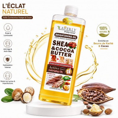 : Laverly Shea & Cocoa Butter Oil 1000ml | Dakar