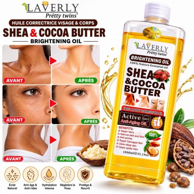 Huile Karité & Cacao Laverly 1000ml | Dakar