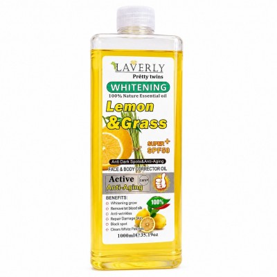Huile Citron & Citronnelle Laverly | Visage & Corps