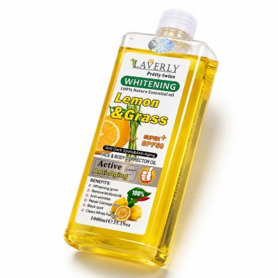 Huile Citron & Citronnelle Laverly | Visage & Corps