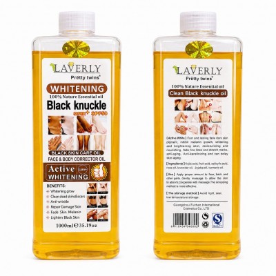 Laverly Black Knuckle Oil for dark areas and knuckle care 1000 ml