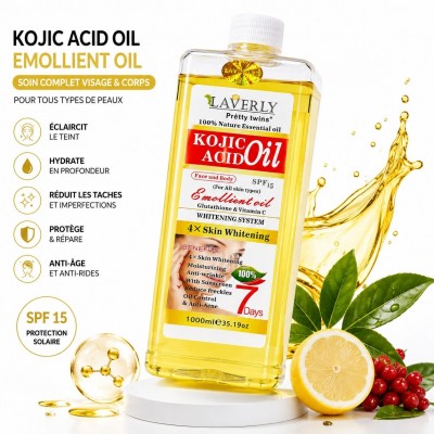 Huile Acide Kojique Laverly 1000ml | Dakar