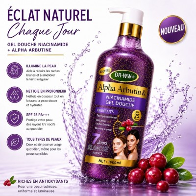 DR-WWP Alpha Arbutin Shower Gel 1000 ml | Senegal