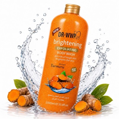 Gel Douche Dr. WWP au Curcuma Exfoliant 1000 ml