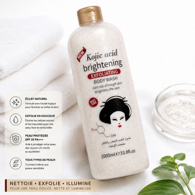 Kojic Acid Exfoliating Body Wash 1000ml | Dakar