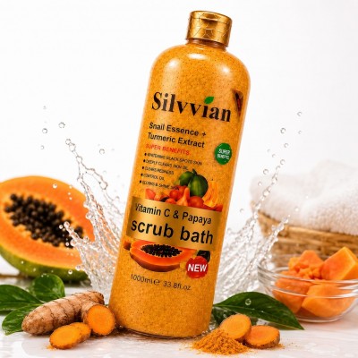 Gel Douche Exfoliant Silvvian Escargot Papaye 1 L | Dakar