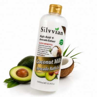 Silvvian Coconut & Avocado Shower Gel 1000 ml