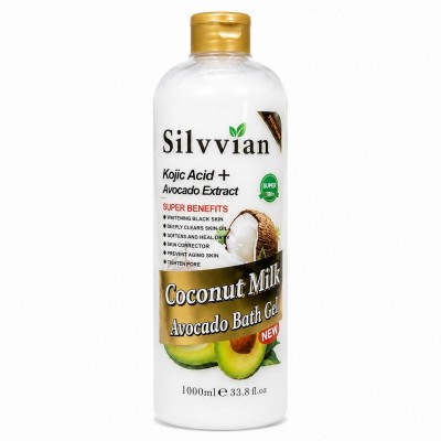 Silvvian Coconut & Avocado Shower Gel 1000 ml