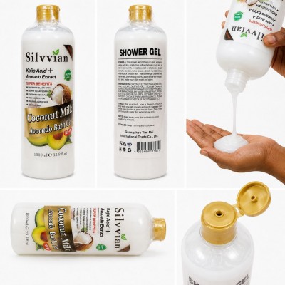 Gel Douche Coco et Avocat Silvvian 1000 ml | Sénégal