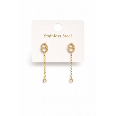 Chain earrings