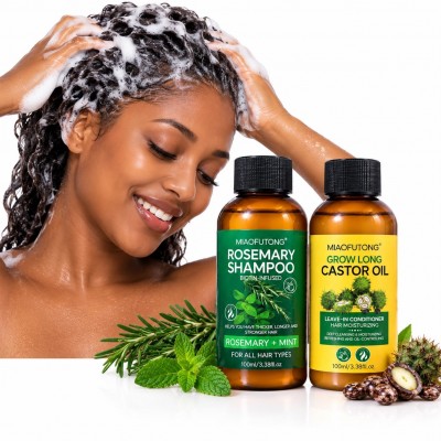 Shampoing Romarin & Huile de Ricin Grow Long | Sénégal