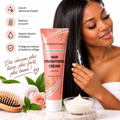 Crème Lissante Cheveux Protéine MIAOFUTONG – Sénégal