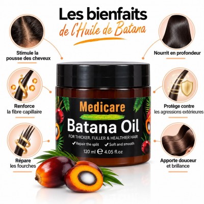 Medicare Batana Oil 120 ml – Hair Care Senegal