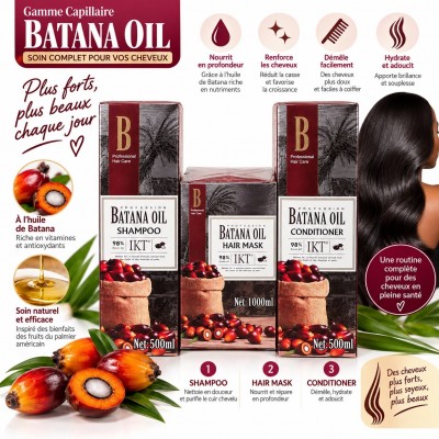 Kit Huile de Batana Shampooing, Masque, Huile – Sénégal