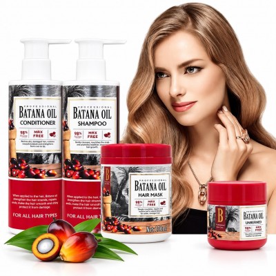Batana Oil Hair Kit: Shampoo, Mask, Oil – Senegal