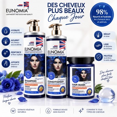 Eunomia Hair Care Kit 3-in-1 1000ml | Senegal