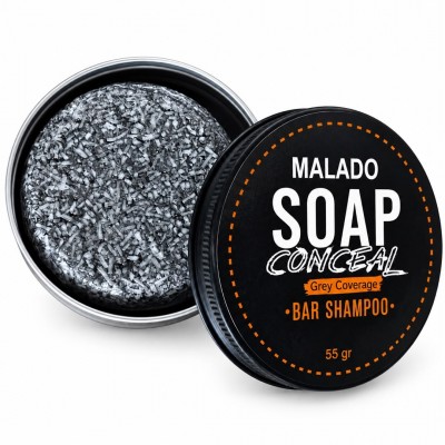 Shampooing Solide Cheveux Gris MALADO Soap – Sénégal