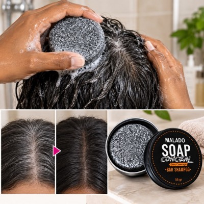 Grey Hair Bar Shampoo MALADO Soap – Senegal