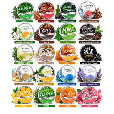 Jasmine Solid Shampoo 60 g | Dry Hair Senegal