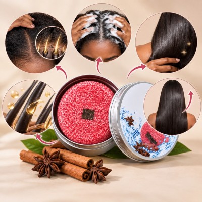 Shampoing Solide Cannelle 55 g | Cheveux Fins Sénégal