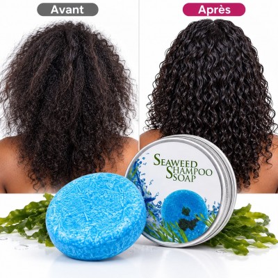 Shampoing Solide aux Algues Marines 55 g | Senbonsplans