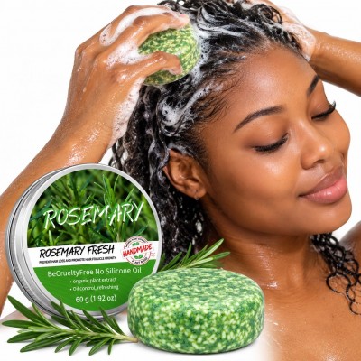 Shampoing Solide au Romarin 60 g | Senbonsplans