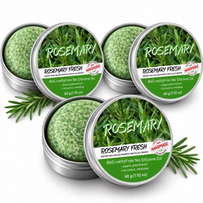 Shampoing Solide au Romarin 60 g | Senbonsplans